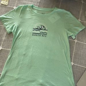 Gear Women’s Short Sleeve Tee W Siesta Key On Front NWT